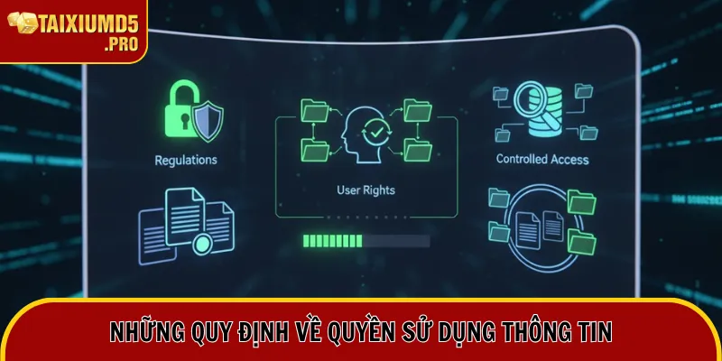 Những quy định về quyền sử dụng thông tin